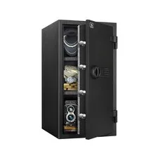 TIGERKING Fireproof Safe,3.47 Cubic Feet Home Safe Box, Large Steel Digital S...