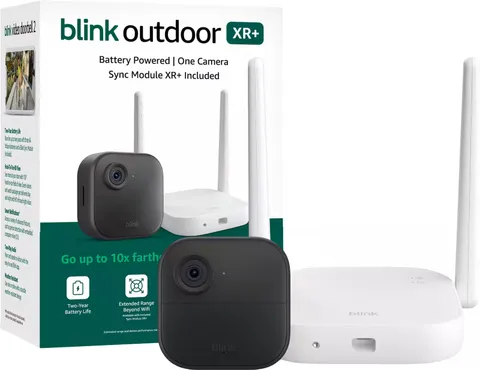 Blink - Outdoor XR+ Extended Range Wireless Outdoor 4 Camera with 10x secur...