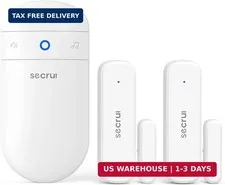 Door Chime When Door Opens, Door Opened Alarm for Home, 2-Sensor 1-Receiver | Bu