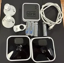 Blink Outdoor 3rd Gen Battery Powered Security Cameras, 2-Camera System - White