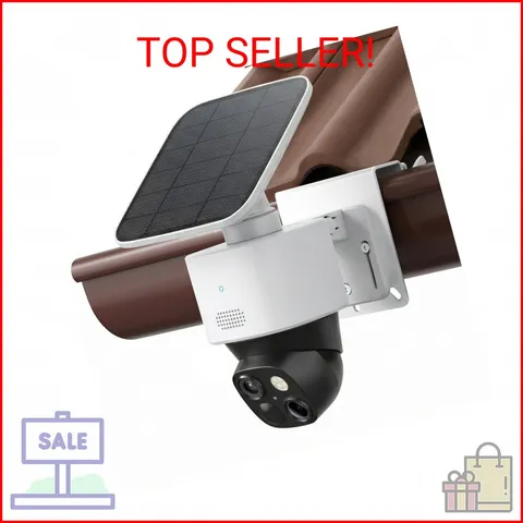 Gutter Mount Bracket Compatible with eufy Security SoloCam S340/E30/E42, eufy Se