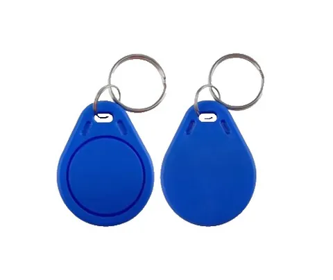 500-count RFID Key Fobs IC Cards for Door Access 13.56MHz UID Tag Token Keytag