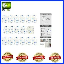 16PCS Weather Resistant Adhesive Pads for Ring Alarm Sensors - Easy Install