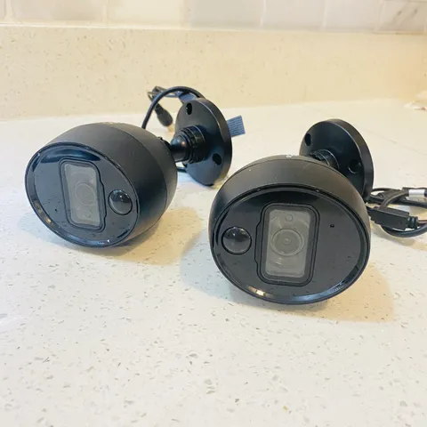 Lot Of 2 QSee QCA8091B 2MP Analog HD Bullet Security PIR Camera Q-See