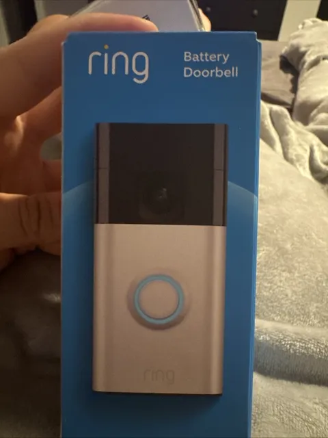 Ring Doorbell Batter Camera With Anti Theft Mount