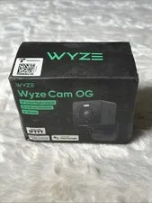 Wyze Cam OG 1080p Color Night Vision Spotlight Black Wi-Fi Smart  Sealed 