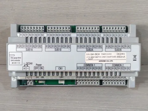AIPHONE GH-BCX /GH-BCX-M EXPANDABLE AUDIO BUS CONTROL UNIT 450mA-NEW W/O BOX