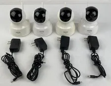 Tenvis TH661 Wireless Camera LOT of 4 *** PARTS ONLY *** B24