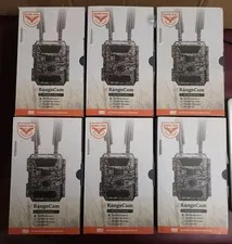 LOT OF 6 4G cellular camera - Barn Owl - RangeCam - NEW, OPEN BOX
