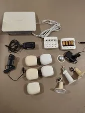 Lot of UNTESTED Netgear Arlo Cameras Charger Base Station Add Ons