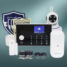 HOMSECUR Wireless&Wired 4G WIFI Home House Alarm System+Multi-Languages Menu