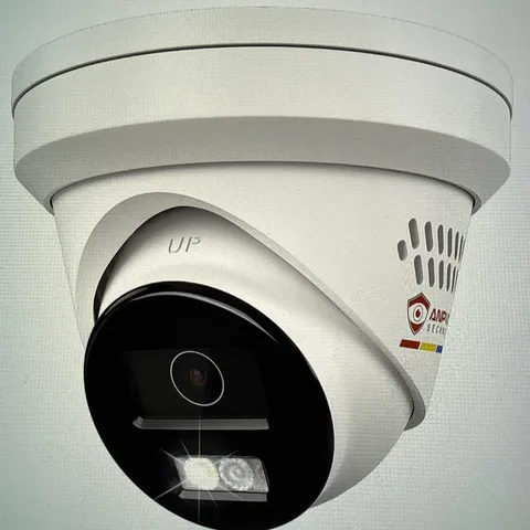 4K 8MP Turret PoE IP Active Outdoor Deterrent Camera, Alarm, Color night Vision