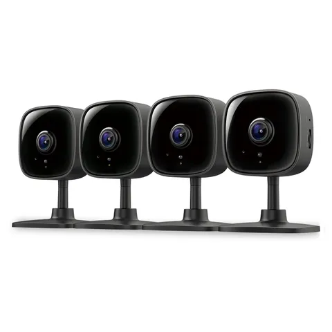 1080P Indoor Security Camera, Baby Monitor, Dog Camera, C101(4-Pack)
