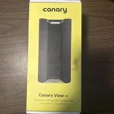 Canary View Indoor Security Camera 1080p Works with Alexa Google CAN400USBK New