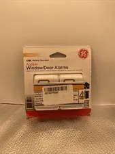 GE Indoor Security Audible Window/Door Alarms 2-Pack Sensor NEW