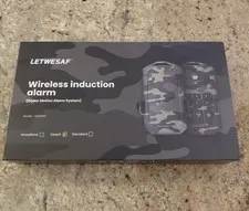 Letwesaf Wireless Radar Motion Sensor Desert camo Read description parts only