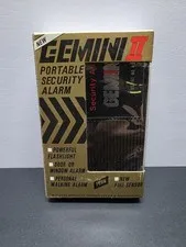 NOS Vintage Gemini 2 Portable Security Alarm Gemini II Burglar or Personal