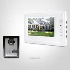 7" Video Door Entry Security Intercom with IR Night Vision for Home Security