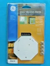 GE PERSONAL SECURITY GLASS VIBRATION ALARM MODEL 45413 NEW WITH BATTERIES