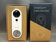 NEW SimpliSafe SSDB3 Pro Wired Video Doorbell Wi-Fi Camera Smart Home Security