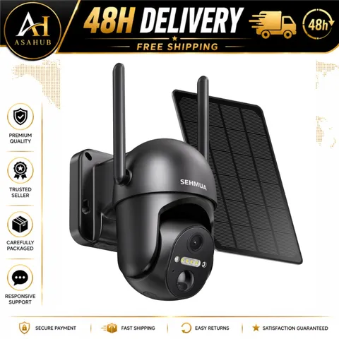 SEHMUA RBX-S40 Solar Security Camera 2K PTZ 360° WiFi Outdoor