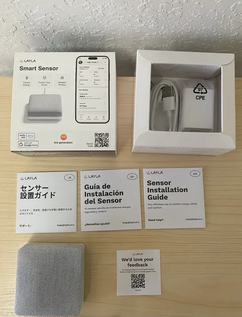 WiFi CO2 Detector & VOC Air Quality Monitor —Smart Indoor Tester with App Alerts