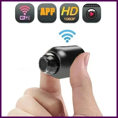 1080P Mini Camera CCTV WiFi HD IP Night Vision Camcorder Home Security Cam US