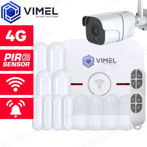 WIFI Alarm Home Security System | 4G Smart Wireless Sensors Burglar Protection