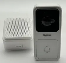Roku Wired Video Doorbell & Chime 1080p HD