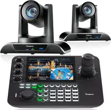 4K PTZ Camera Bundle/Kits - 20X 4K AI Humanoid & Face Auto-Tracking NDI PTZ Came