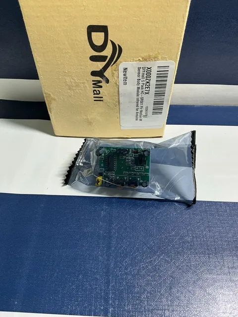 DIYmall 5 Pack HC-SR501 PIR Motion IR Sensor Body Module Infrared For Arduino