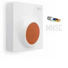 NICE MNSC Wired Siren for Outdoor Alarm LED Flashing Voice Messages