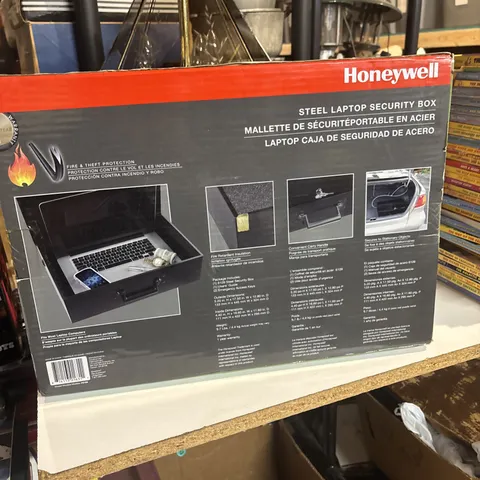 Honeywell 6109 Steel Digital Combo Laptop Security Box, New In Box 2 Keys Guide