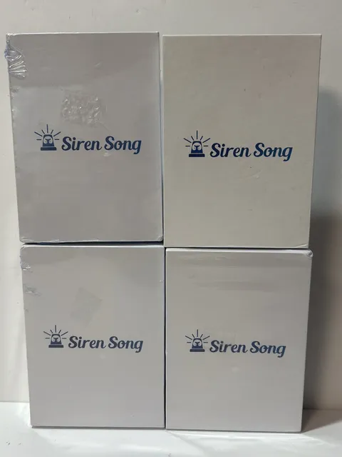 Lot Of 4 Siren Song personal electronic alarm key chain noise defense safety