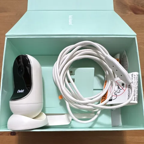 Owlet Cam 2 Indoor Wi-Fi Baby Monitor 1080p Night Vision 2-Way Audio White