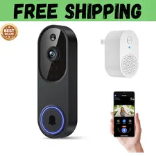Ring Video Doorbell 1080p HD Camera WI-FI Night Vision Motion Detection Wireless