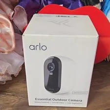 Arlo Essential Outdoor Camera 2nd Gen Outdoor Wi-Fi Wireless 1080p Night Vision