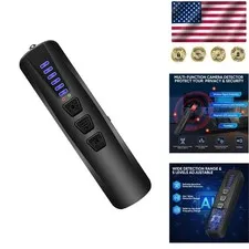 High-Sensitivity AI Camera Detector – Battery-Powered Security Device for Travel
