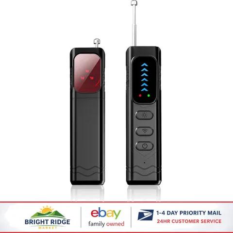 Travel-Friendly Hidden Camera Detector with Wireless Signal Detection Features