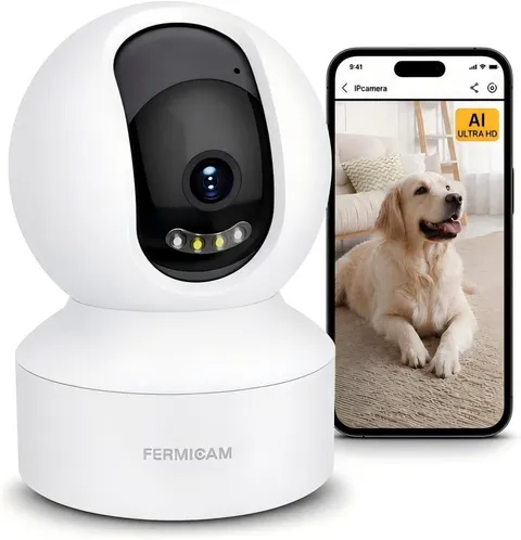 Indoor AI Security Home Camera, 360°, AI Ultra HD, Smart Search, Wifi, Baby/Pet