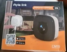 New In Sealed Box Window Security Camera System 2K Color