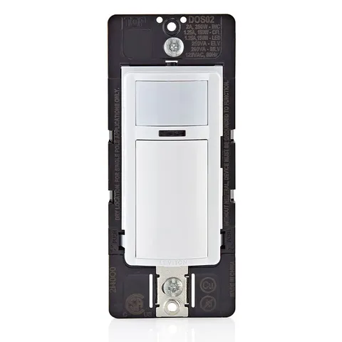 Leviton Motion Sensor Light Switch, Motion Activated, Auto-On/Auto-Off or Man...