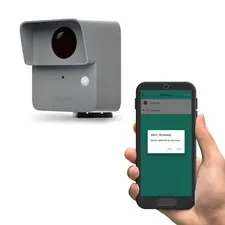 YoLink LoRa Smart Outdoor Motion Detector Sensor, Driveway Alert, Gray