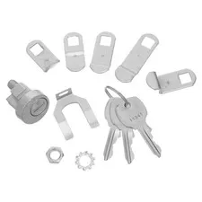 1 Set Security Mailbox Lock with Reusable Zinc Alloy and Keys for Home