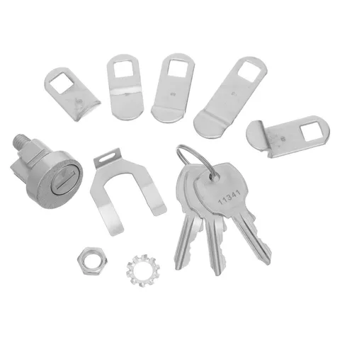1 Set Security Mailbox Lock with Reusable Zinc Alloy and Keys for Home