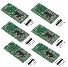 6PCS RCWL-0516 Microwave Radar Motion Sensor Module for Arduino ESP8266 Nodem...