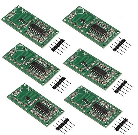 6PCS RCWL-0516 Microwave Radar Motion Sensor Module for Arduino ESP8266 Nodem...