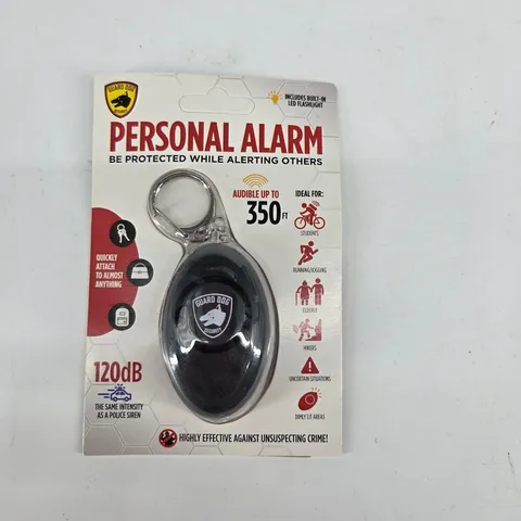 Guard Dog Security Personal Alarm LED Flashlight 120dB Siren Students Women