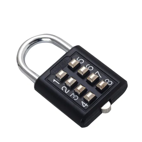 8/10 Digit Combination Pad Small Travel Lock for Backpack Gym School Locker