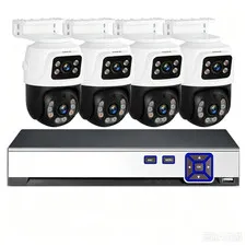 6MP 8 Channel PoE NVR Security Camera Kit Motion Alert Outdoor IP Surveillance